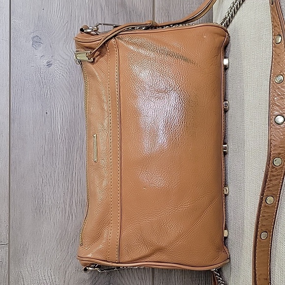 Rebecca Minkoff Brown Leather Crossbody Shoulder Bag - Picture 5 of 16